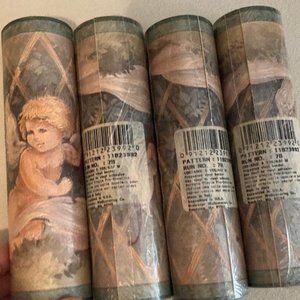 4 Rolls Victorian style "Angelic" wall border !